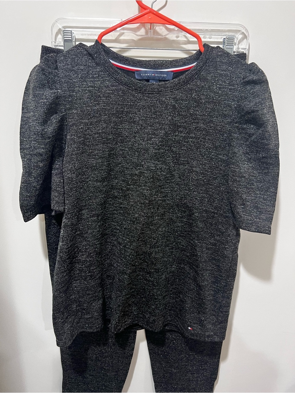 Two piece Set Tommy Hilfiger Dark Charcoal Marled Sweater set
